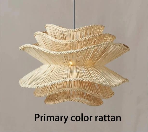 Samara rattan lysekrone