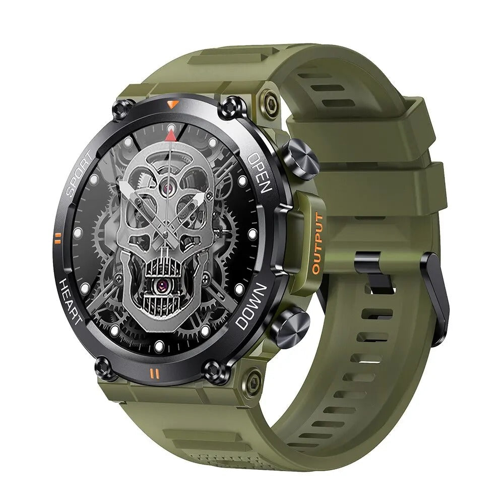 Indestructible Tactical Smartwatch - Tartós, Hosszú Élettartamú Akkumulátor Titan Órák Férfiaknak