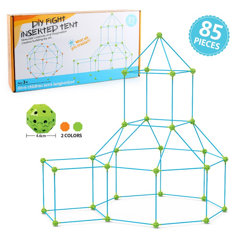 Tent Building Kit™- Costruisci la tua tenda - Kit di costruzione di tende per bambini