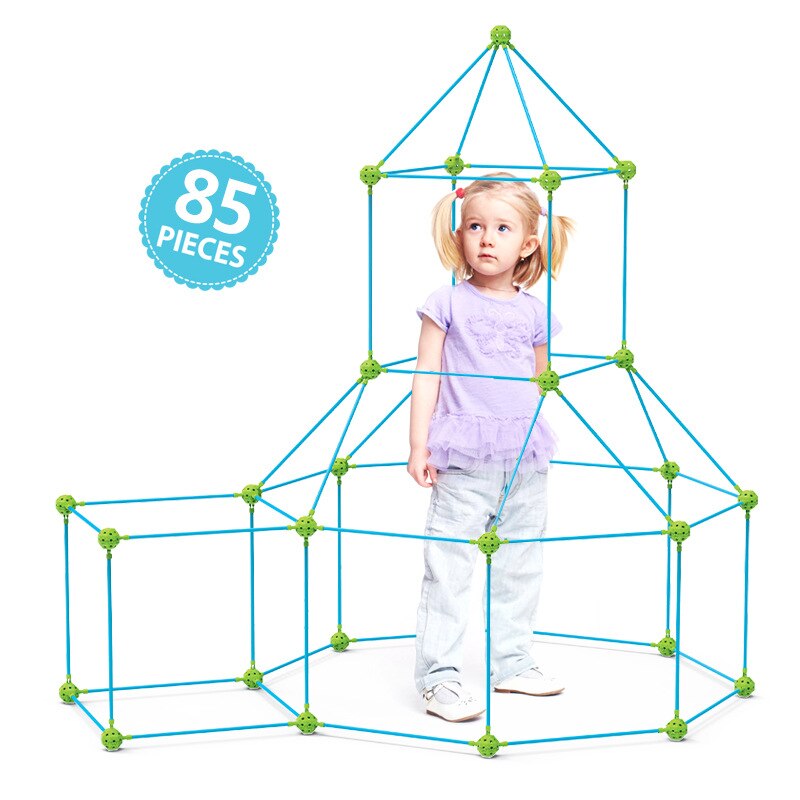 Tent Building Kit™- Costruisci la tua tenda - Kit di costruzione di tende per bambini