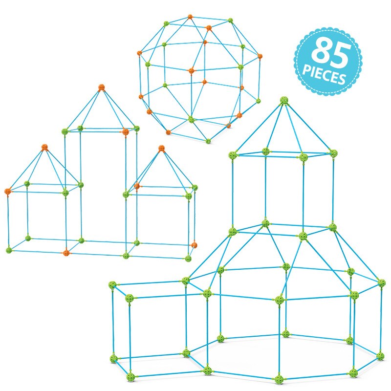 Tent Building Kit™- Costruisci la tua tenda - Kit di costruzione di tende per bambini