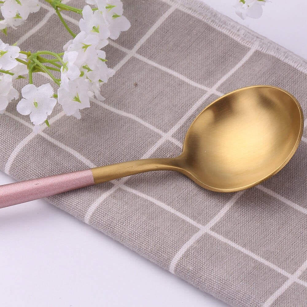 Modern Golden Flatware Sets