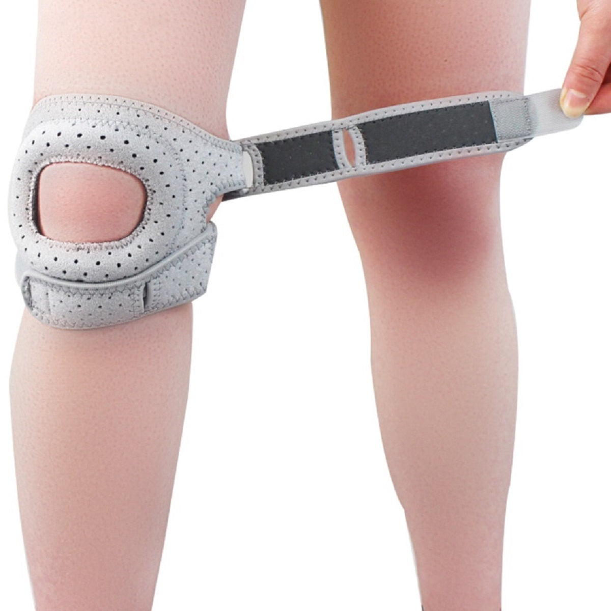 Verstellbare Dual-Patella-Kniegurte