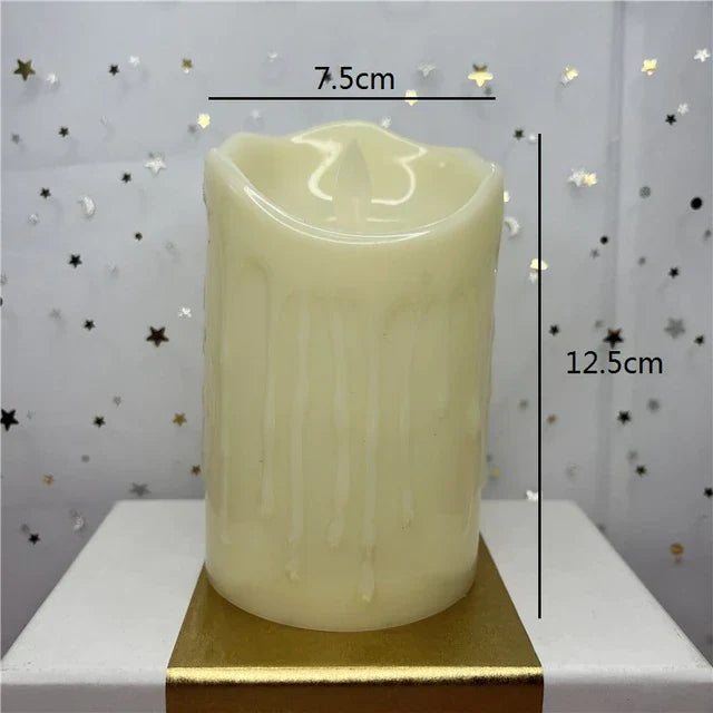 Flameless Block Candles