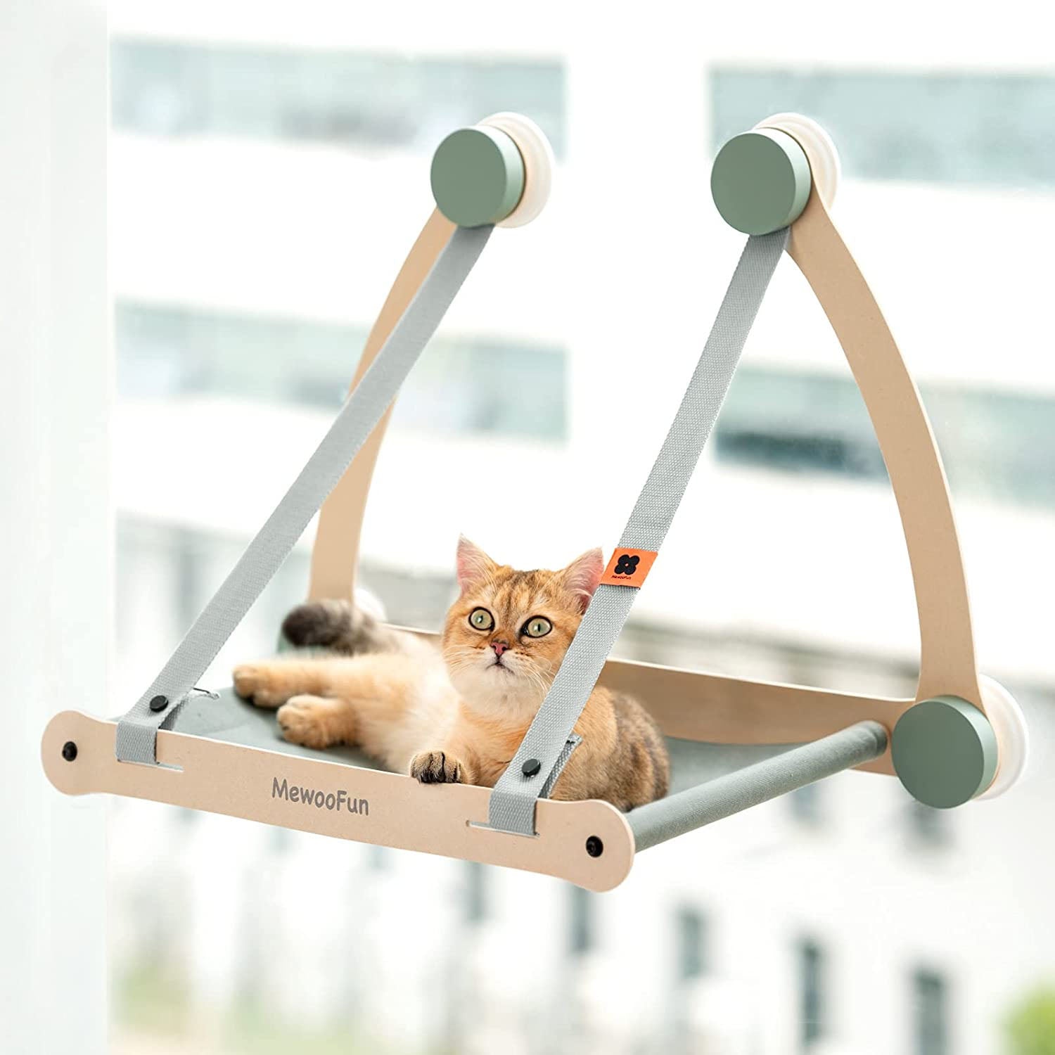 MeWooFun Rede de Janela: Cama Suspensa para Gatos