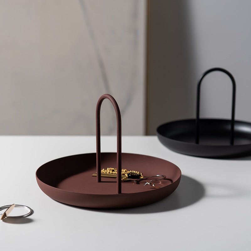 Minimalist Round Decorative Tray