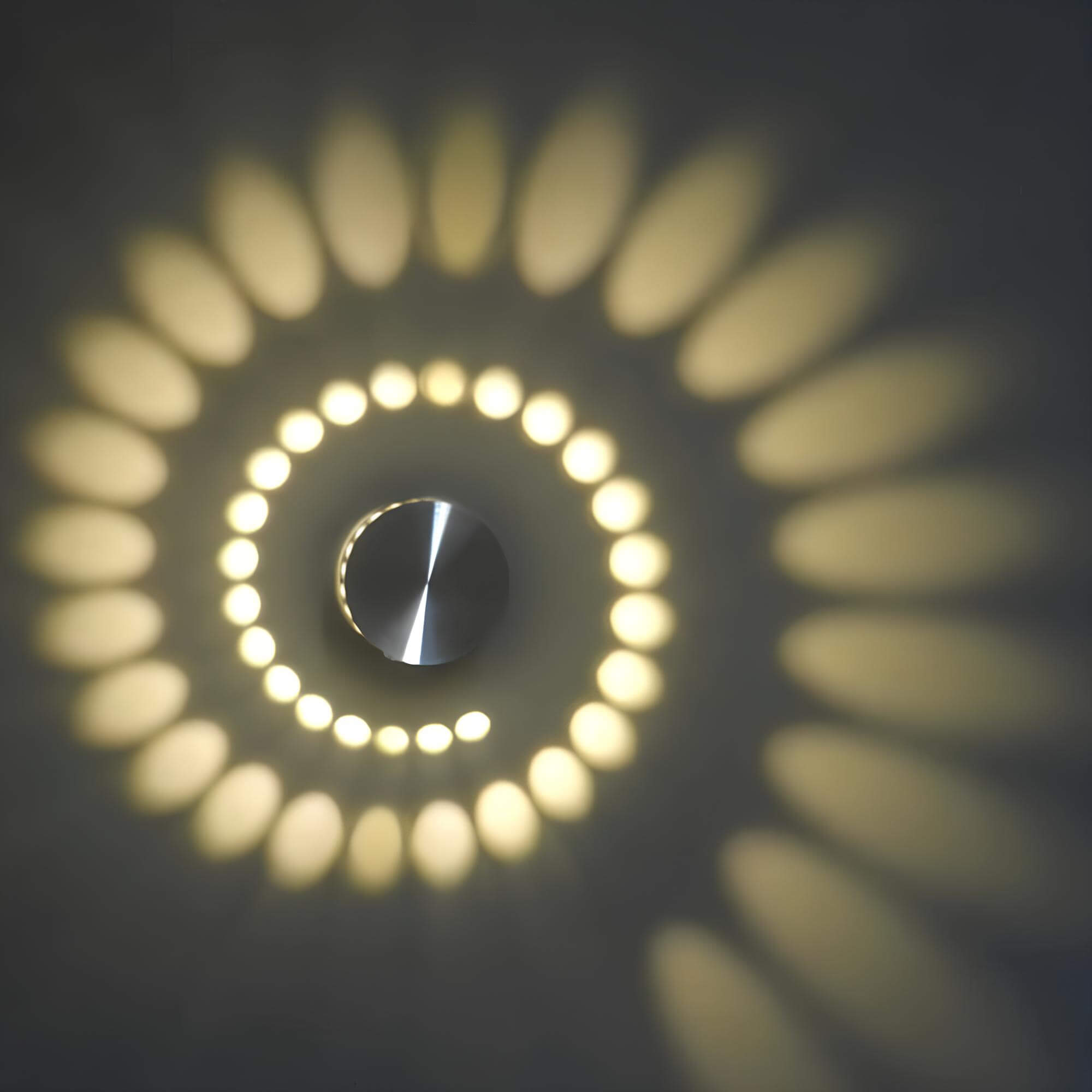 Lampada da soffitto a LED a spirale: design moderno ed efficiente dal punto di vista energetico