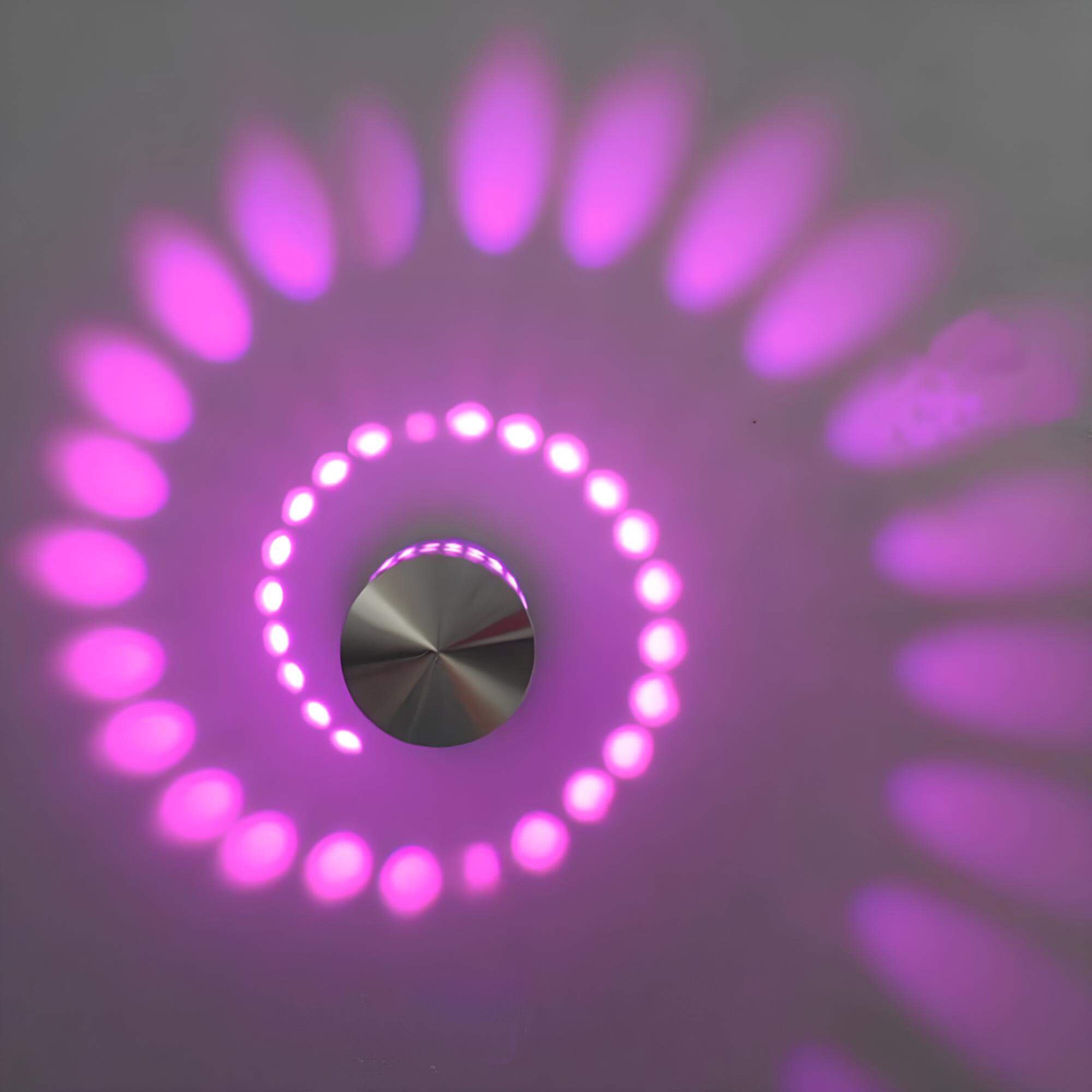 Spiral LED-taklampe – energieffektiv moderne design