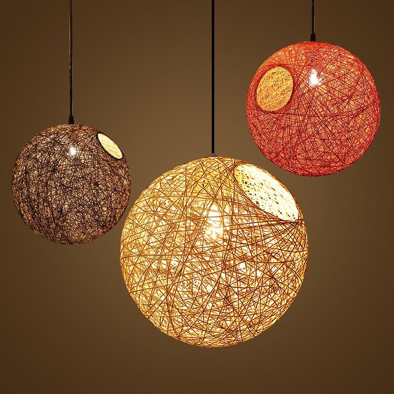 Multi-Colored LED Restaurant Pendant Ball Lights