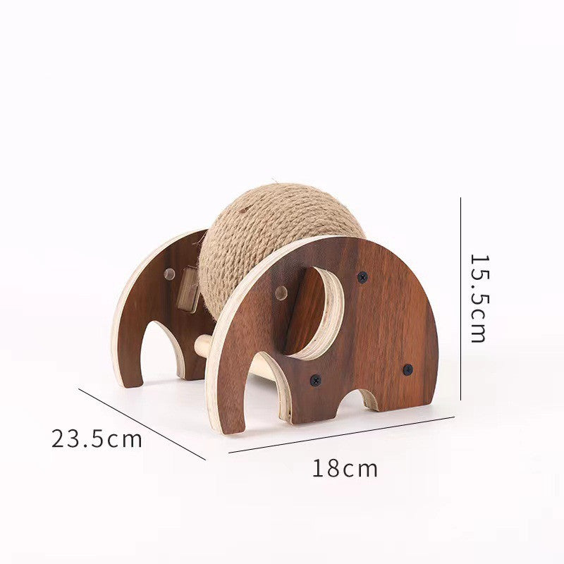 NaturaPurr Climbing Haven: Solid Wood Cat Frame Collection