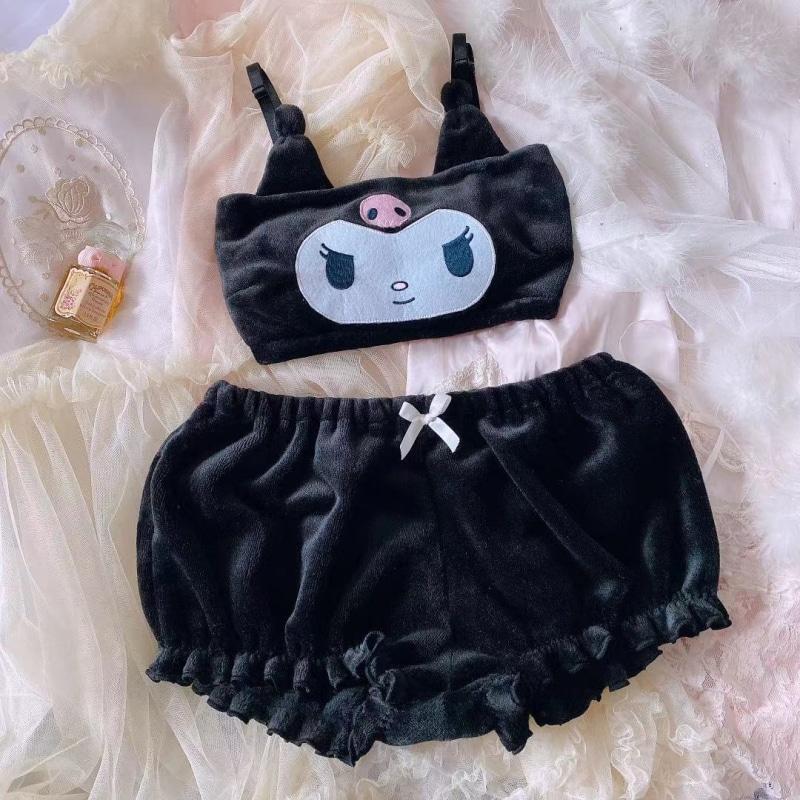 Conjunto de lencería Kuromi