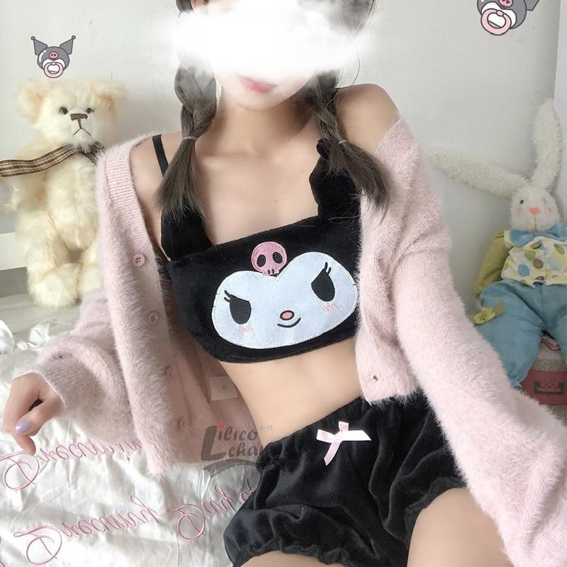 Set de lenjerie Kuromi