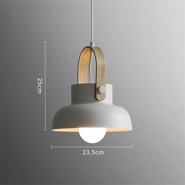 Nordic Loft LED Iron Pendellamper