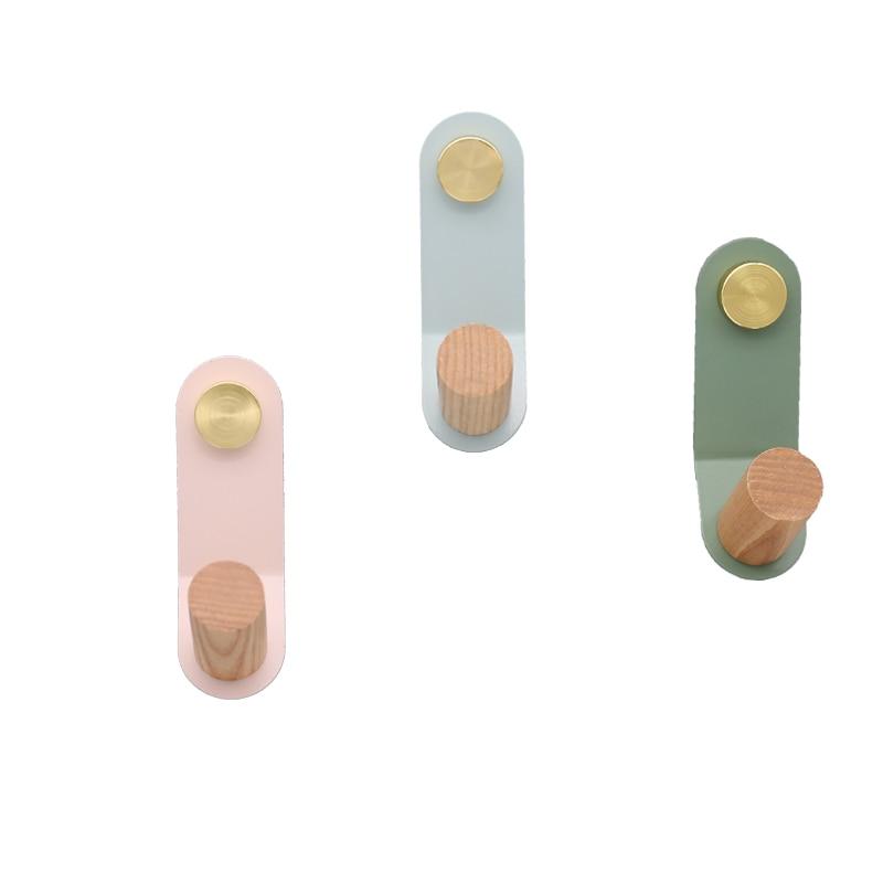 Nordic Pastel Wall Hooks Decorative