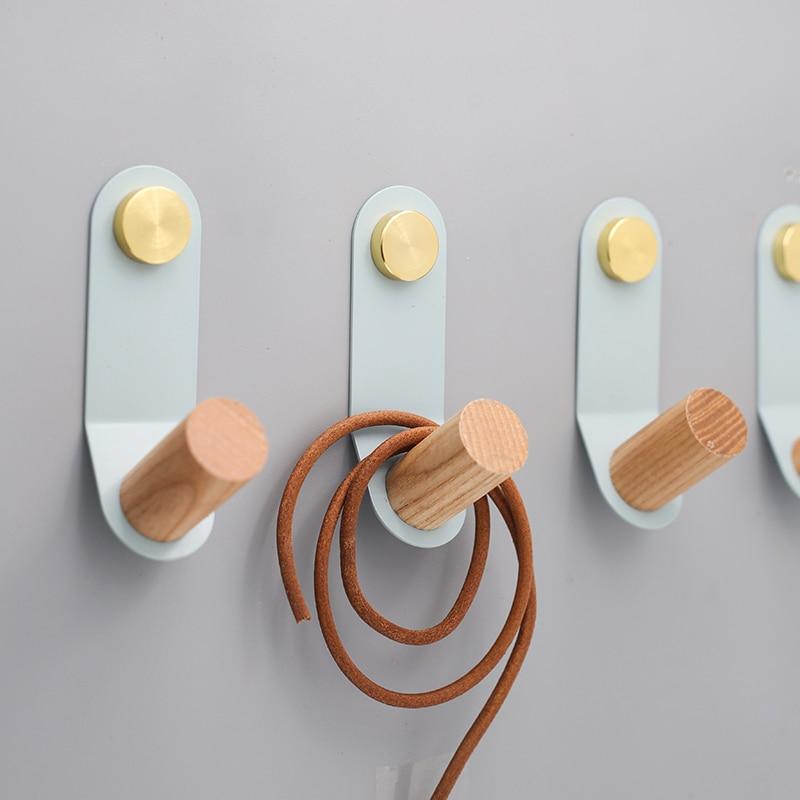 Nordic Pastel Wall Hooks Decorative