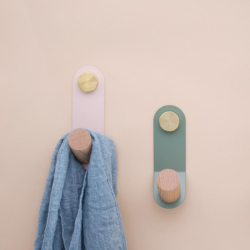 Nordic Pastel Wall Hooks Decorative