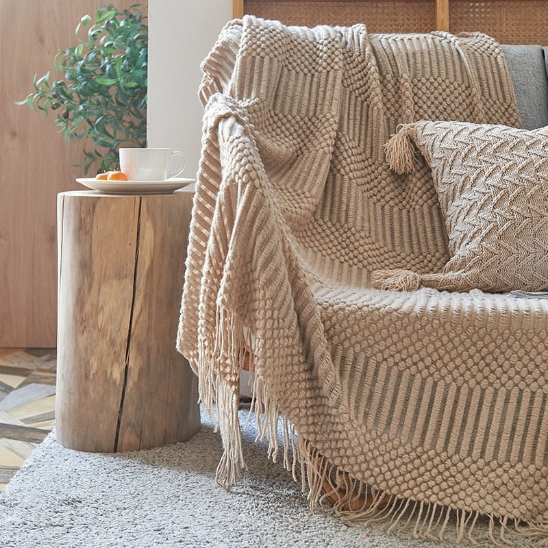 Taavita Style Sofa Strickdecke