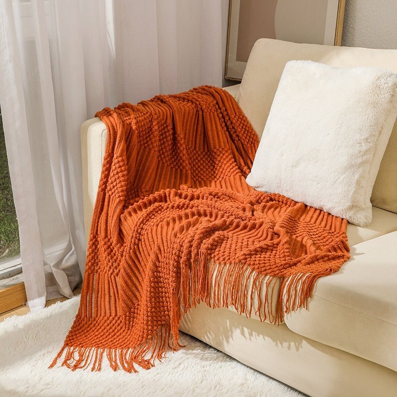 Taavita Style Sofa Knitted Blanket