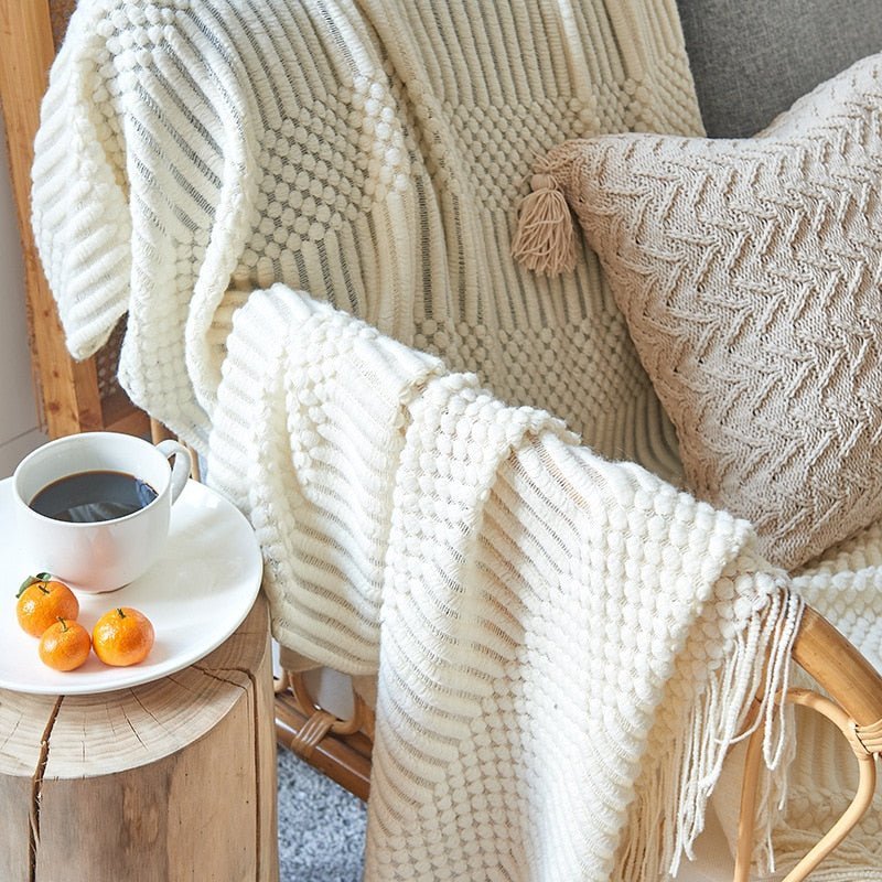 Taavita Style Sofa Strickdecke