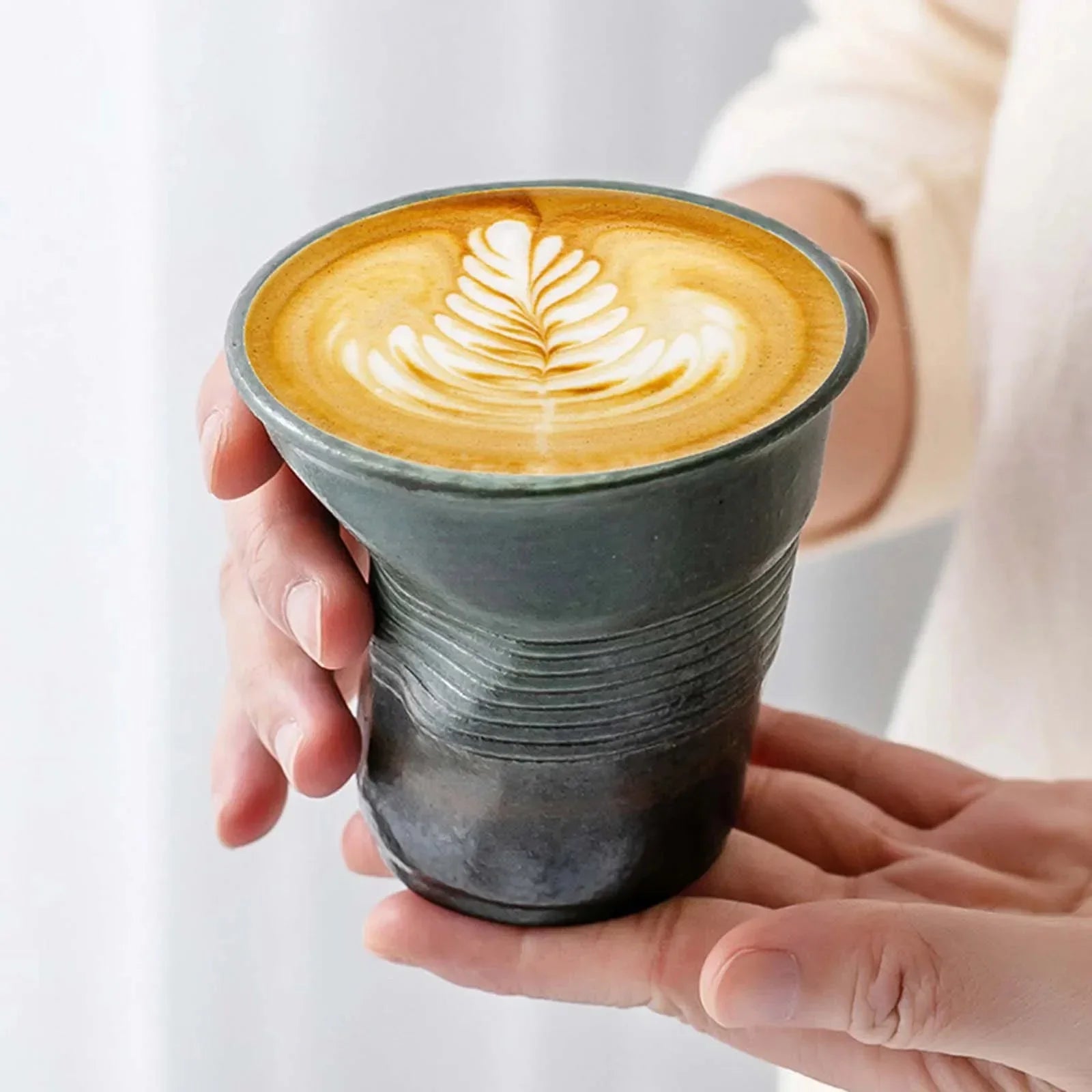 Novelty 'Wonky' Ceramic Coffee Mug