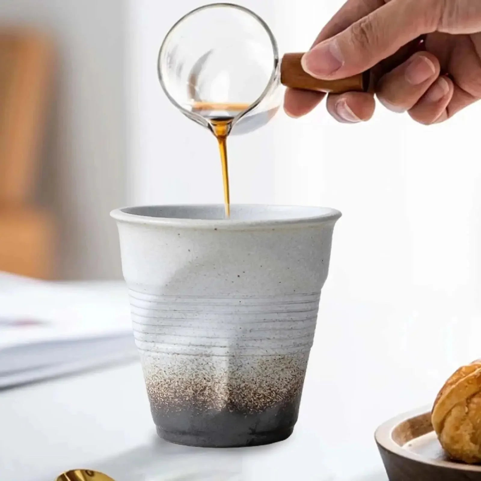 Tasse à café en céramique « Wonky » fantaisie