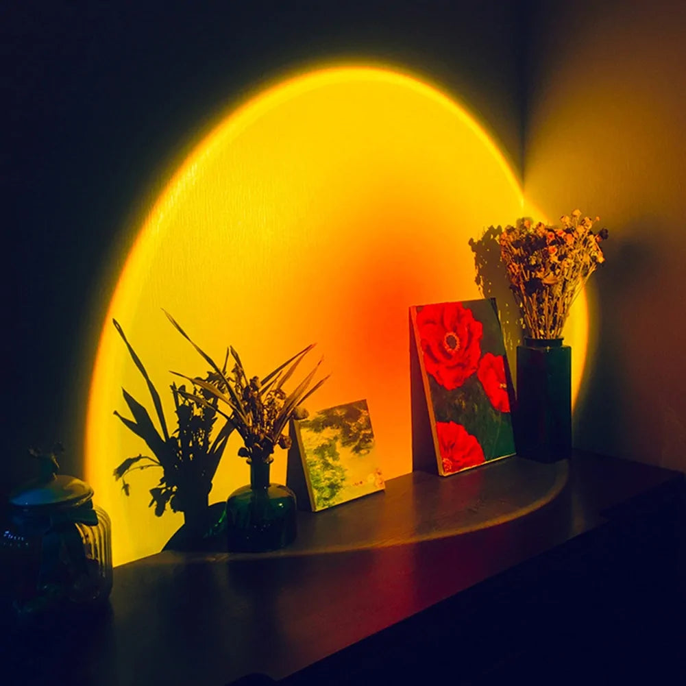 Sonnenuntergangsprojektorlampe