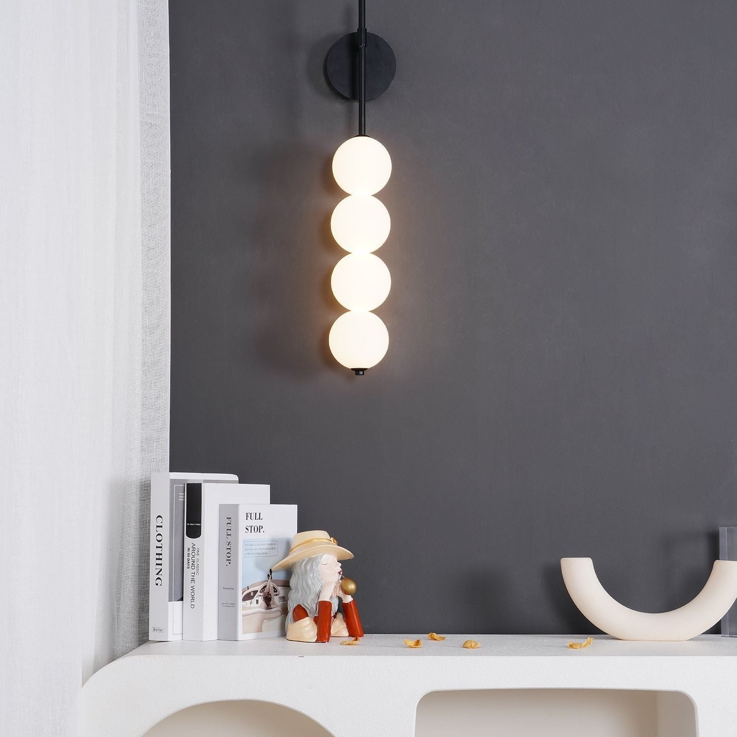 Olympia Orb Wall Sconce