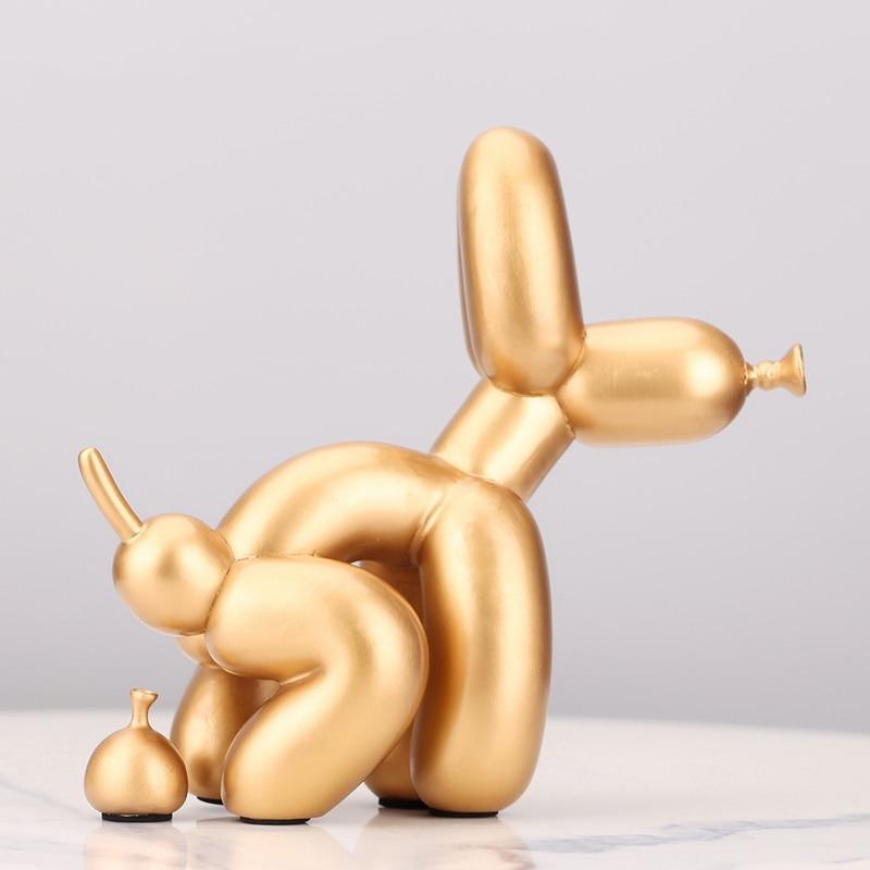 Oopsies Decor | Dog statue