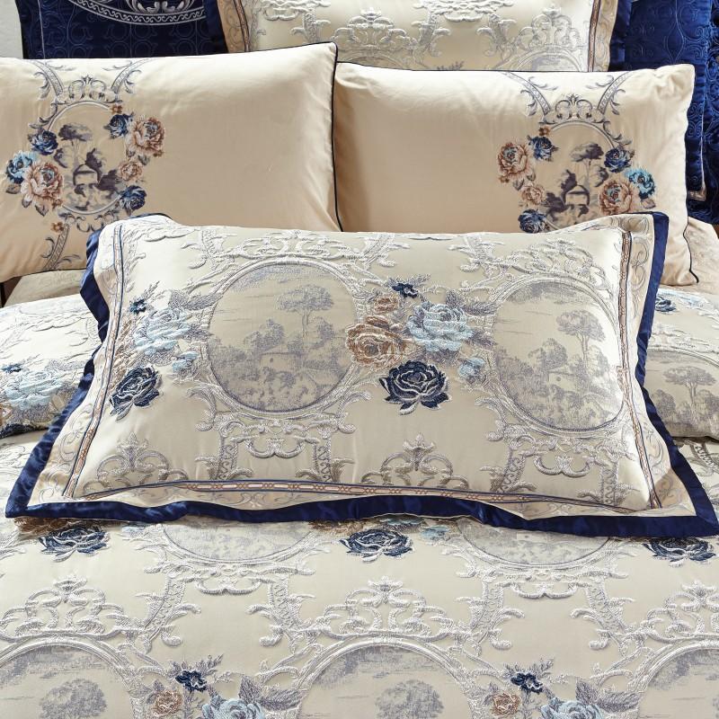 Oriental Jacquard Luxury Bedding Set (600 TC)