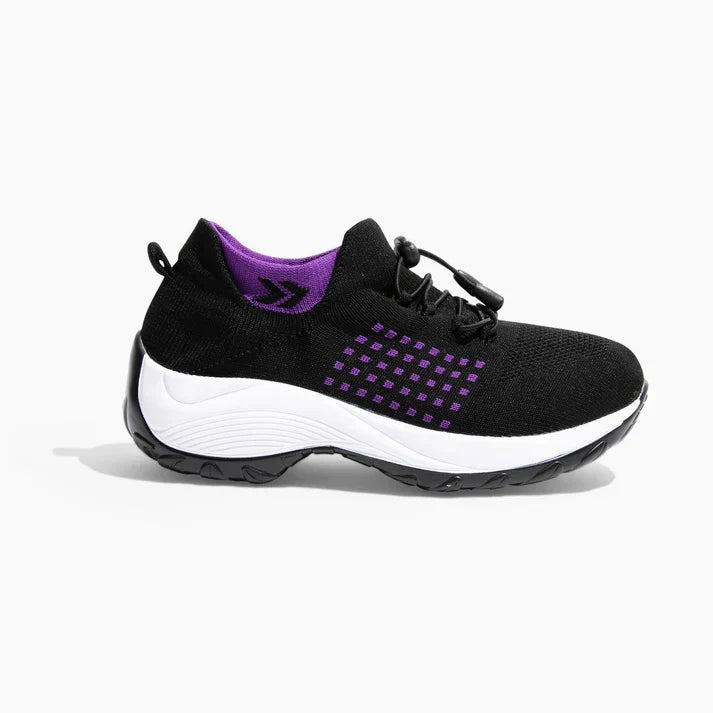 Orthopedic sneakers/shoes with elastic support