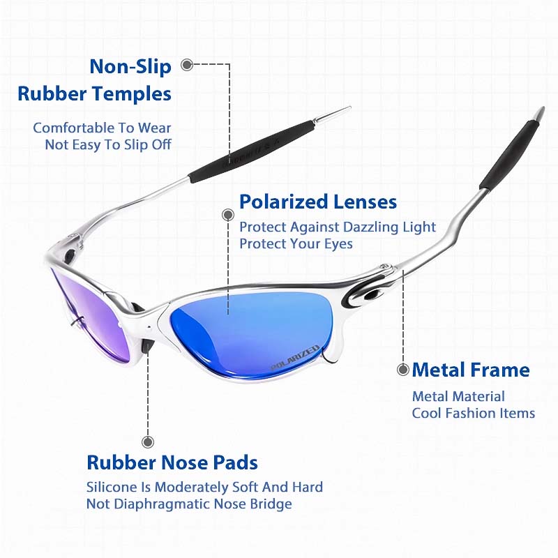 Lunettes de soleil de sport polarisées OutdoorPro - Protection UV400