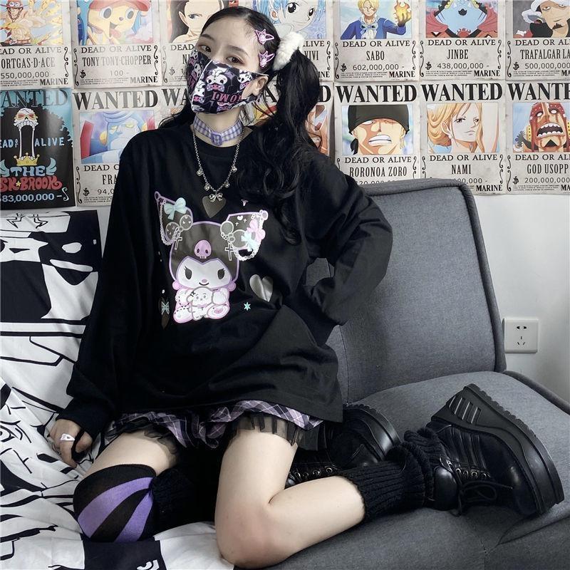 Pastel Goth Kuromi Crewneck