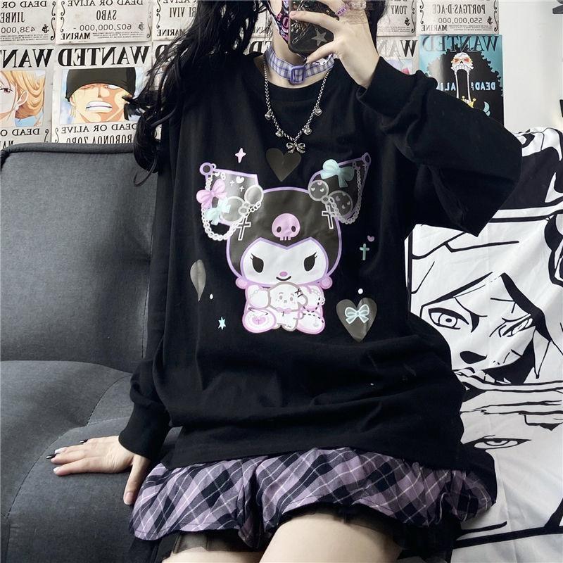 Pastel Goth Kuromi Pulóver