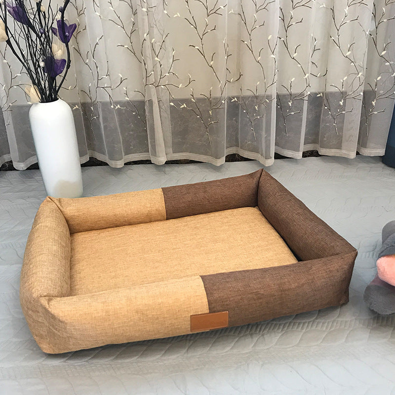 Comfy Cloud: Svamp Pet Bed for Hunder og Katter