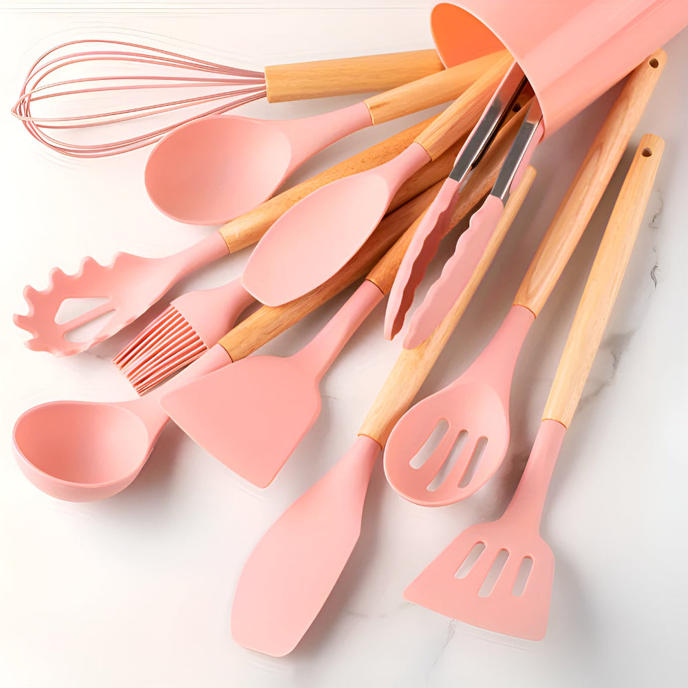 Silicone Cooking Utensils Set