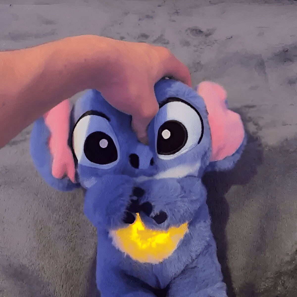 Peluche Stitch qui respire