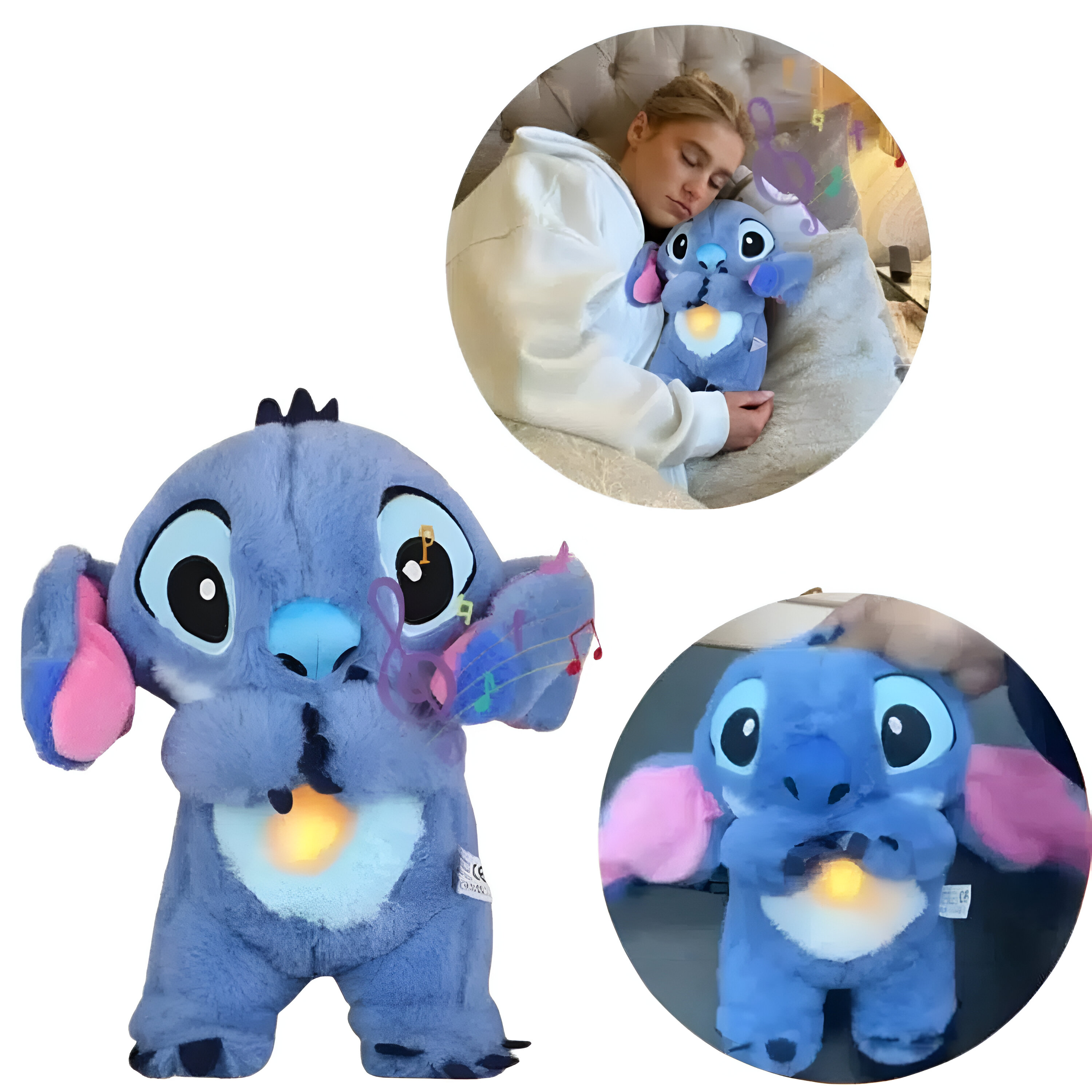 Peluche Stitch qui respire