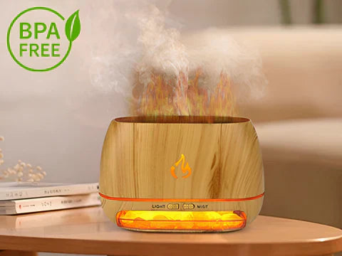 Taavita – Diffusore di Aroma in Pietra di Sale Himalayano 3-in-1