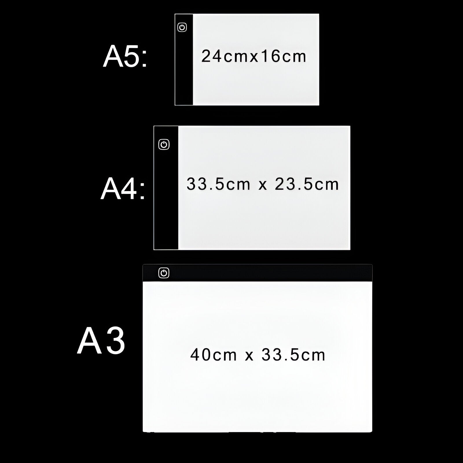 A3 A4 A5 LED Tracing Light Box