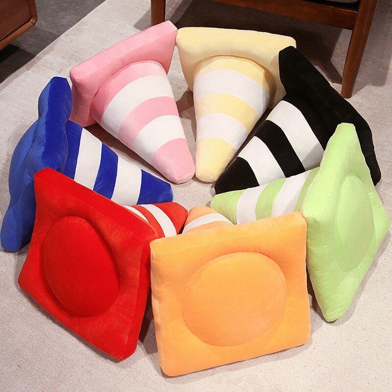 Plush 'Traffic Cone' Cosy Cushion