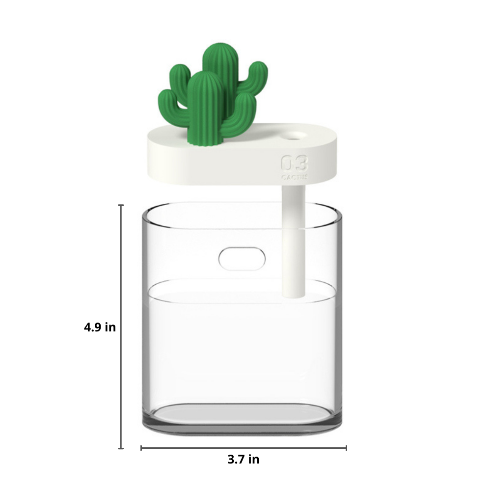 Diffusore di Aromi a Ultrasuoni con Olio Essenziale di Cactus