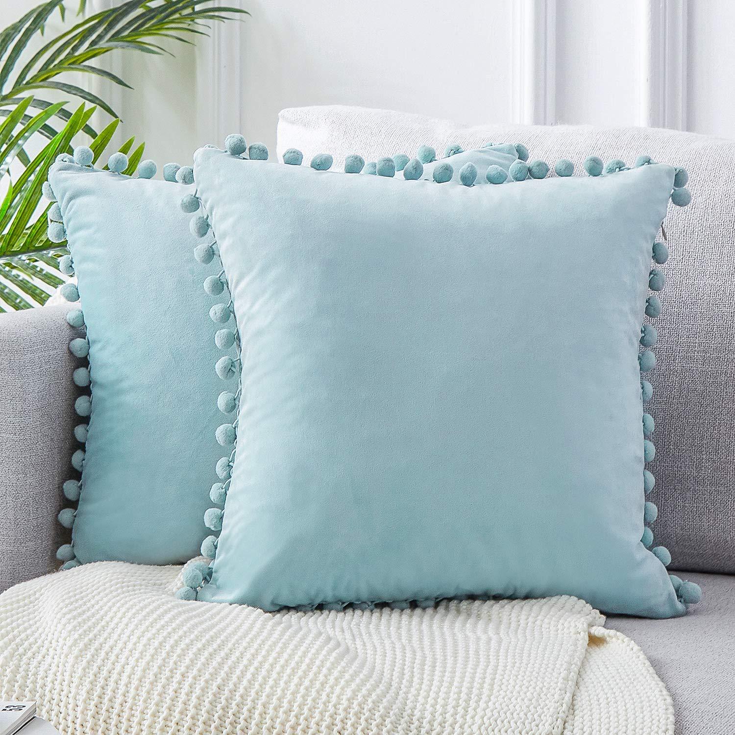 Pom Pom Cushion Covers