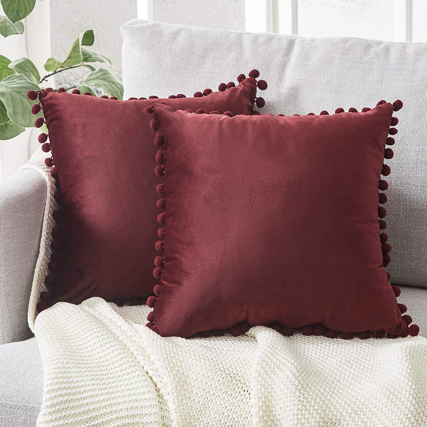 Pom Pom Cushion Covers