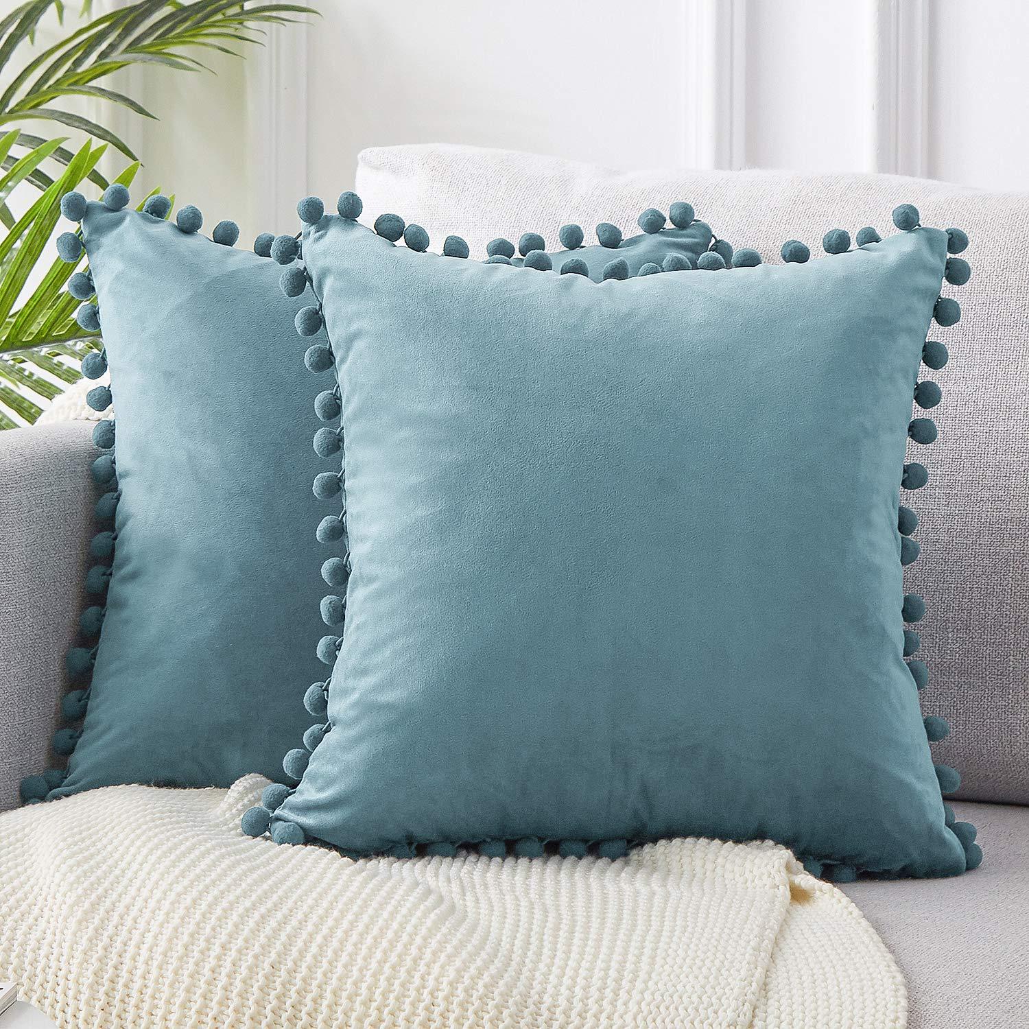 Pom Pom Cushion Covers