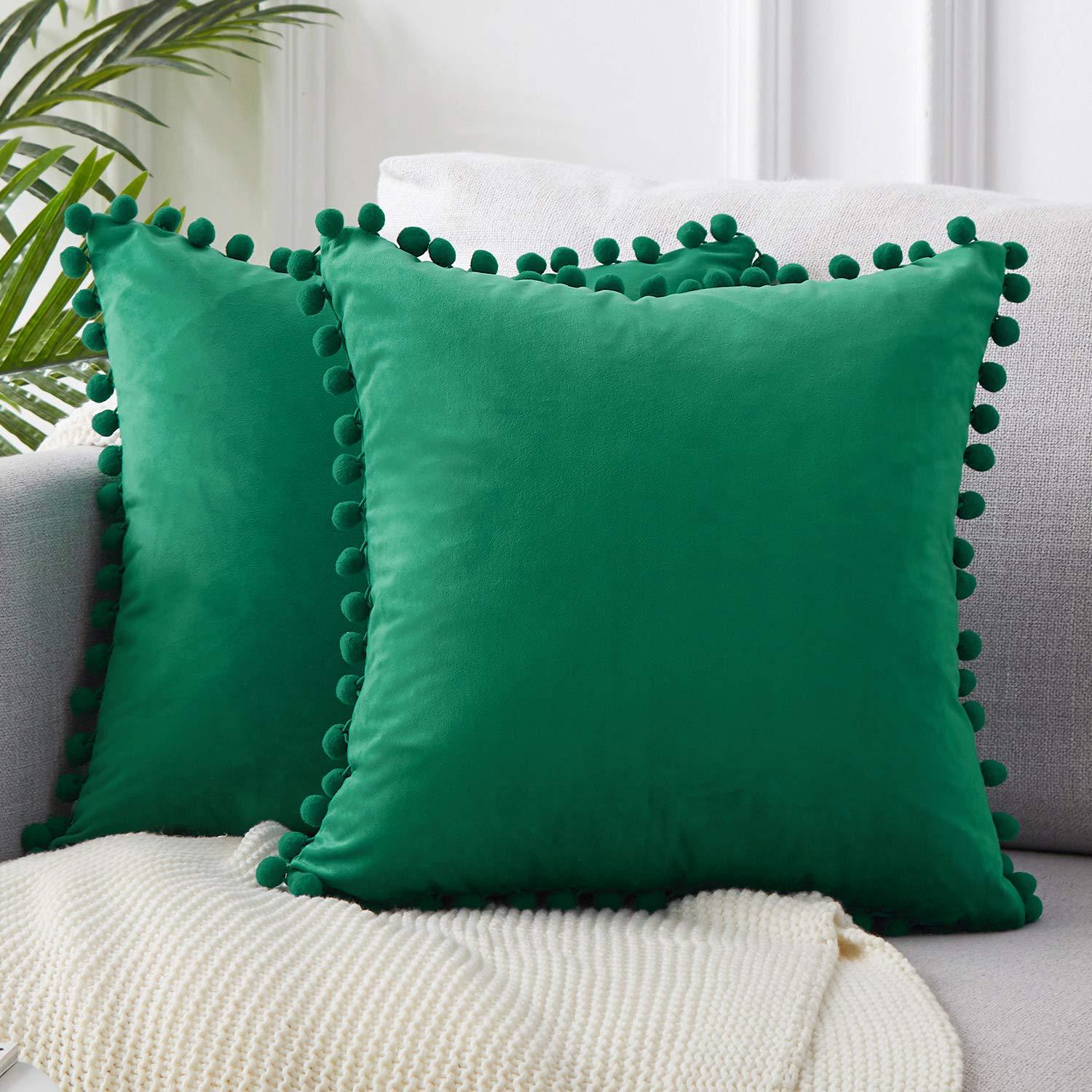 Pom Pom Cushion Covers