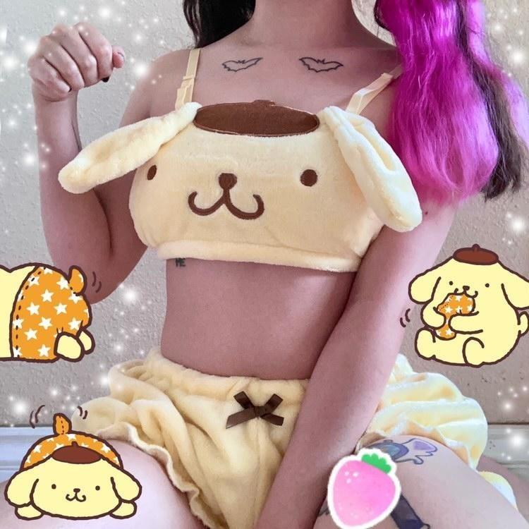 Pudding Dog Lingerie Set