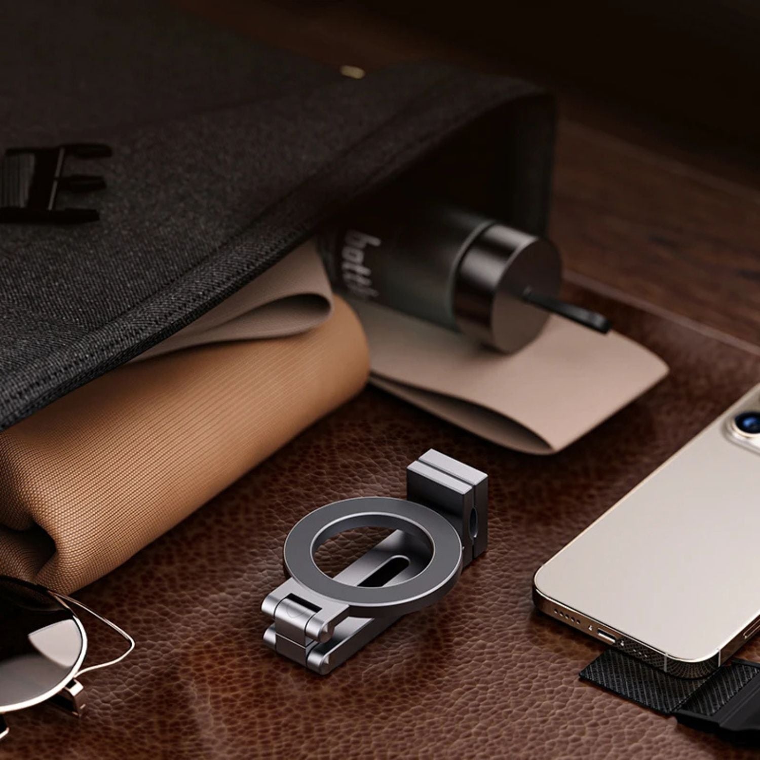 Portable Magnetic Phone Holder for On-the-Go