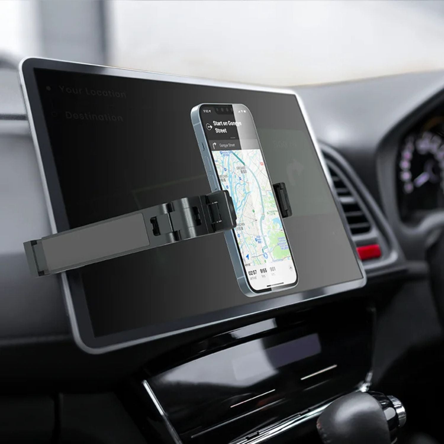 Portable Magnetic Phone Holder for On-the-Go