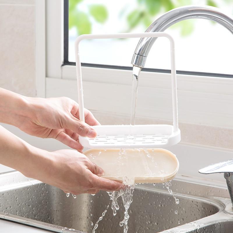 Kitchen Dishcloth Holder Organizer