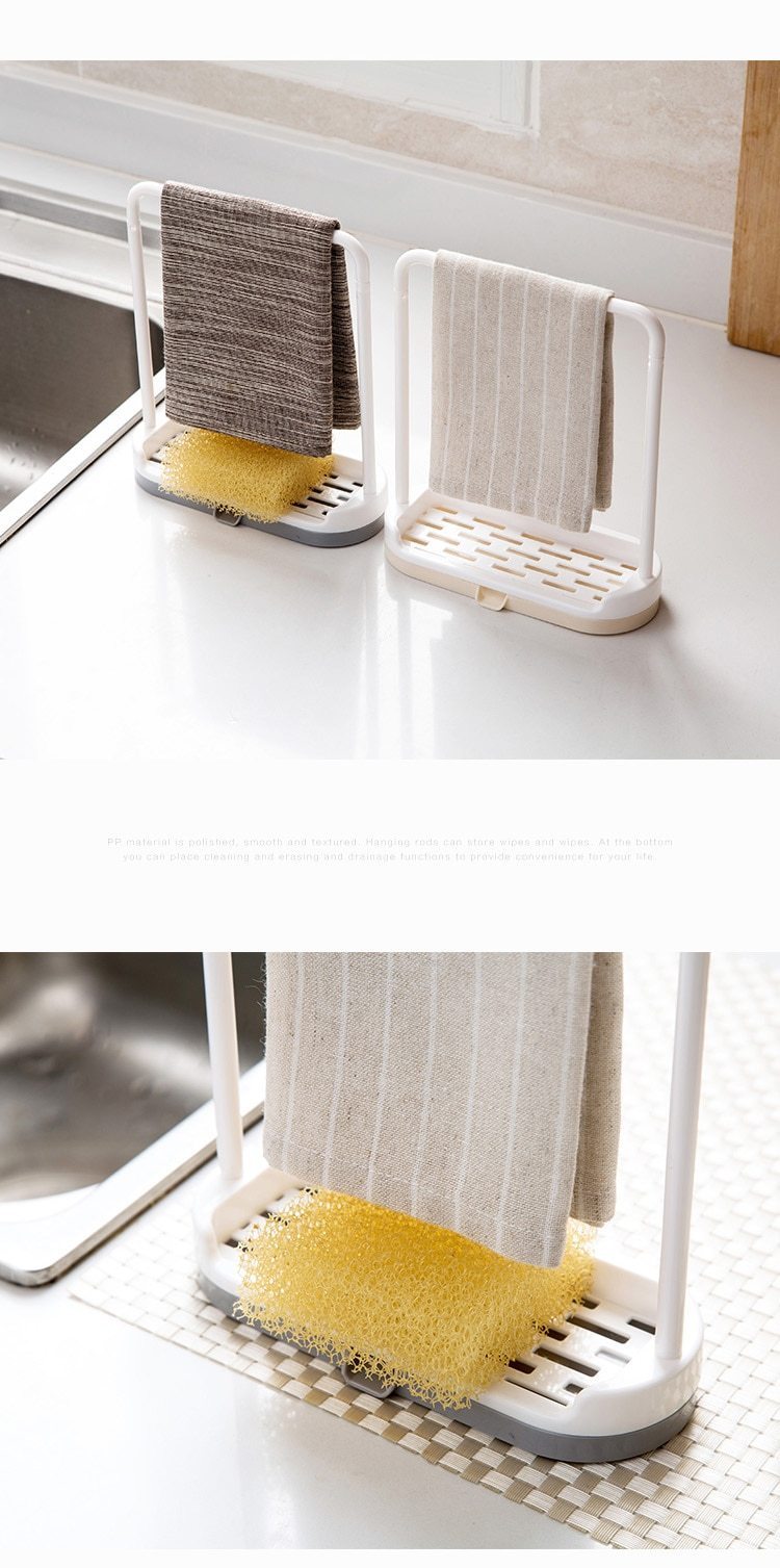 Kitchen Dishcloth Holder Organizer